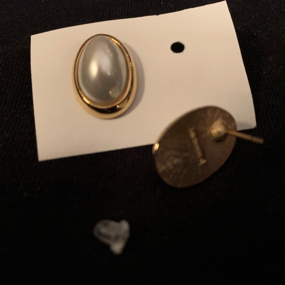 Lot of 12 Pairs Pierced Earrings VTG Y2K 70's 80's 90's Gold Tone Silver Tone - Picture 15 of 15